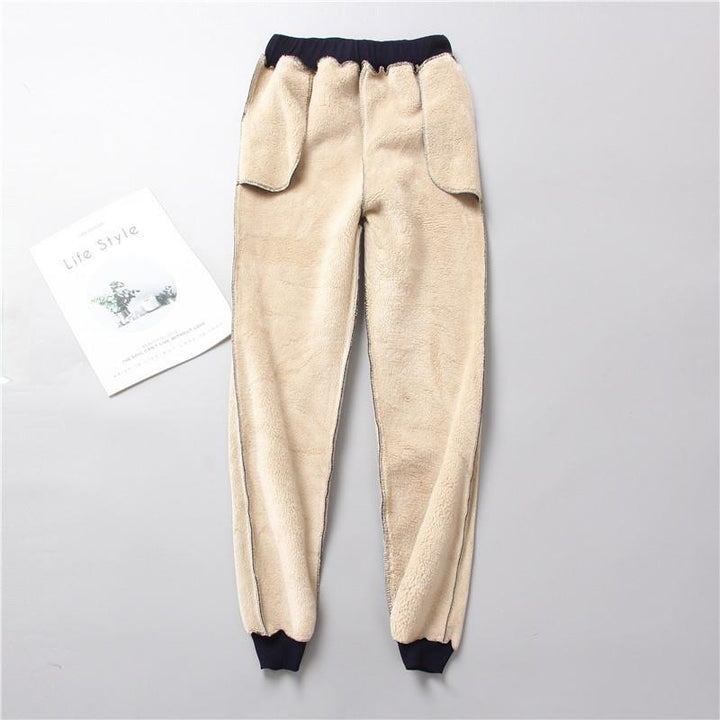 Damen nan gefütterte Therm-Jogginghose mit Kordelzug, seitlichen Eingrifftaschen und schmalem Bein Echo Archiv