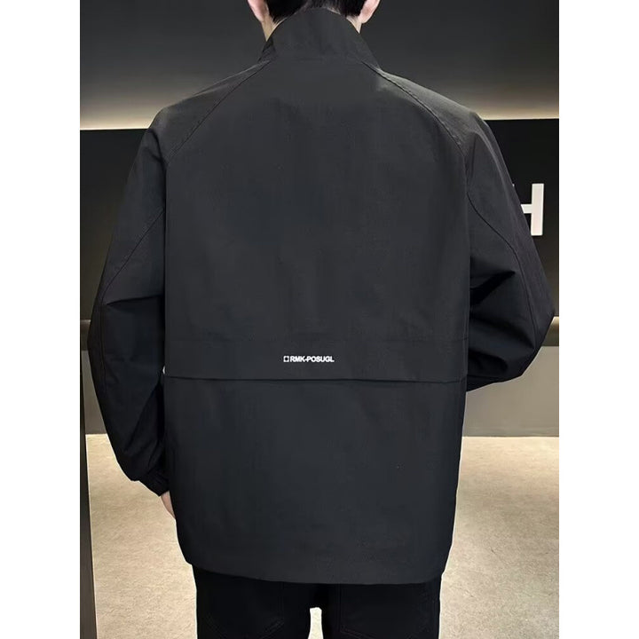 Herren Minimalistische Übergangsjacke – Taviero