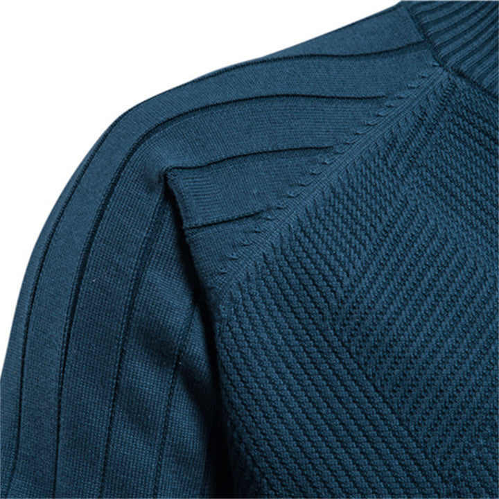 Herren Strickjacke mit Stehkragen Echoarchiv