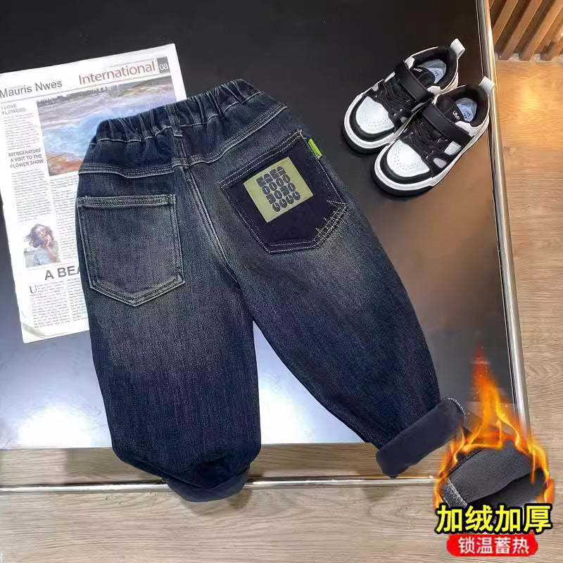 Jungen lässige Denim-Hose mit praktischen seitlichen Taschen Echo Archiv