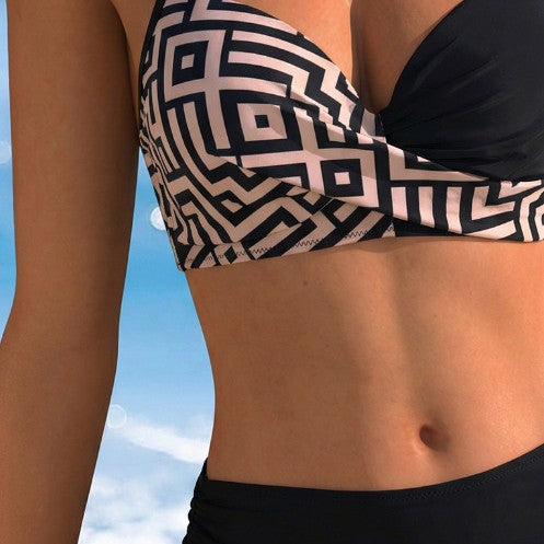 Damen Design-Bikini mit innovativem Twist-Top Echo Archiv