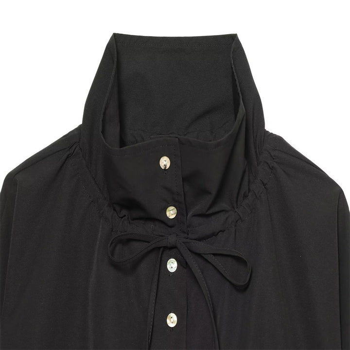 Damen Gekürzte Oversize-Utility-Jacke mit Stehkragen und Kordelzug Echo Archiv