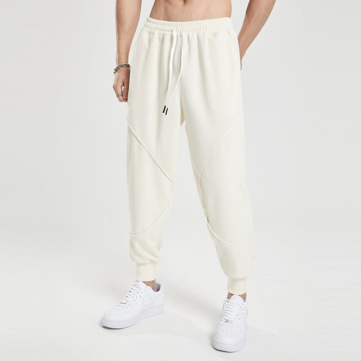 Herren sportliche Sweatpants mit gestepptem Design Echoarchiv