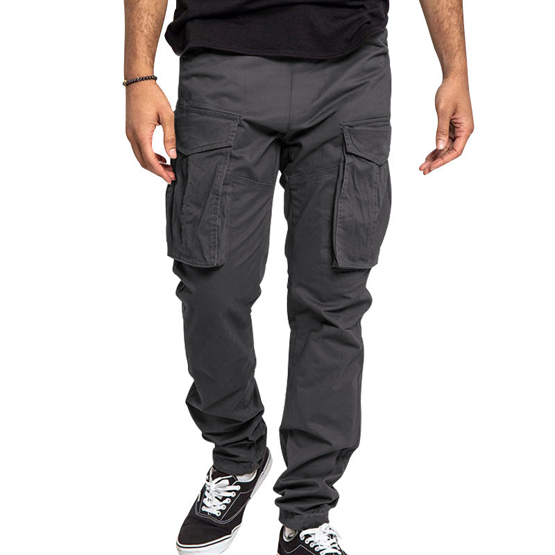Herren Cargo-Hose mit mehreren praktischen Taschen und elastischem Bund Echoarchiv