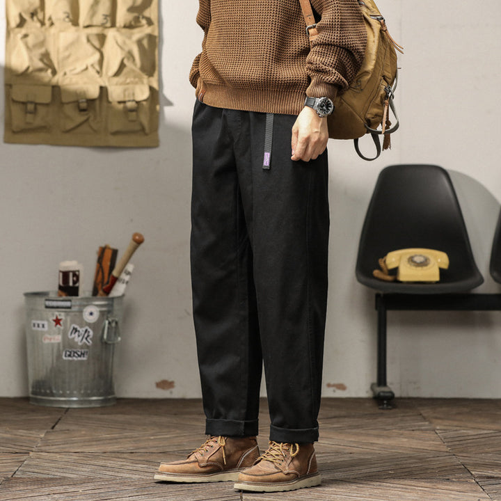 Herren lockere Outdoor-Hose mit verstellbarem Bund und funktionalen Taschen Echoarchiv