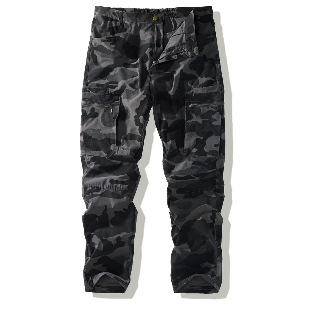 Herren Multifunktionale Cargohose im Camouflage-Design Echo Archiv