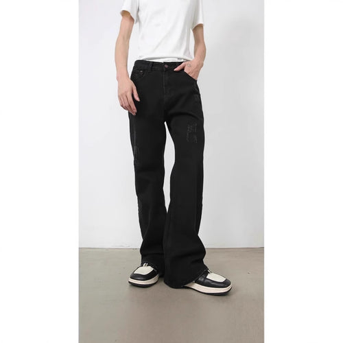 Herren Weitgeschnittene Denim-Hose Echoarchiv