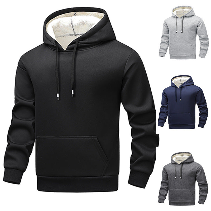 Herren gemütlicher Kapuzenpullover mit kuscheligem Innenfutter Echo Archiv