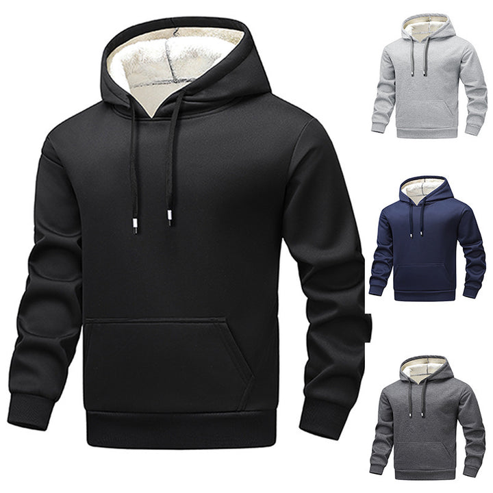 Herren gemütlicher Kapuzenpullover mit kuscheligem Innenfutter Echo Archiv