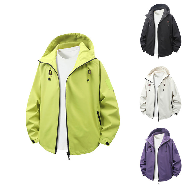 Herren Sportliche Windjacke Echo Archiv