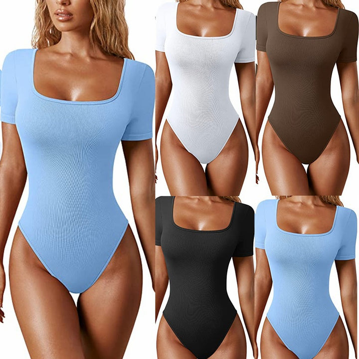 Damen Figurbetonender Body mit weitem Ausschnitt Echo Archiv
