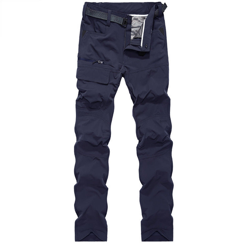 Herren Technische Trekking-Cargohose mit vorgeformten Knien und integrierter Gürtel-Lösung Echo Archiv