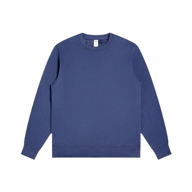 Unisex Minimalistisches Baumwoll-Sweatshirt mit Rundhals, Rippbündchen & Relaxed Fit Echo Archiv