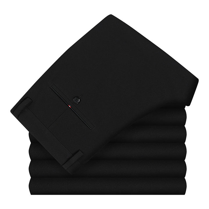 Herren elegante Business-Hose mit perfektem Sitz und komfortablem Gummizug Echoarchiv