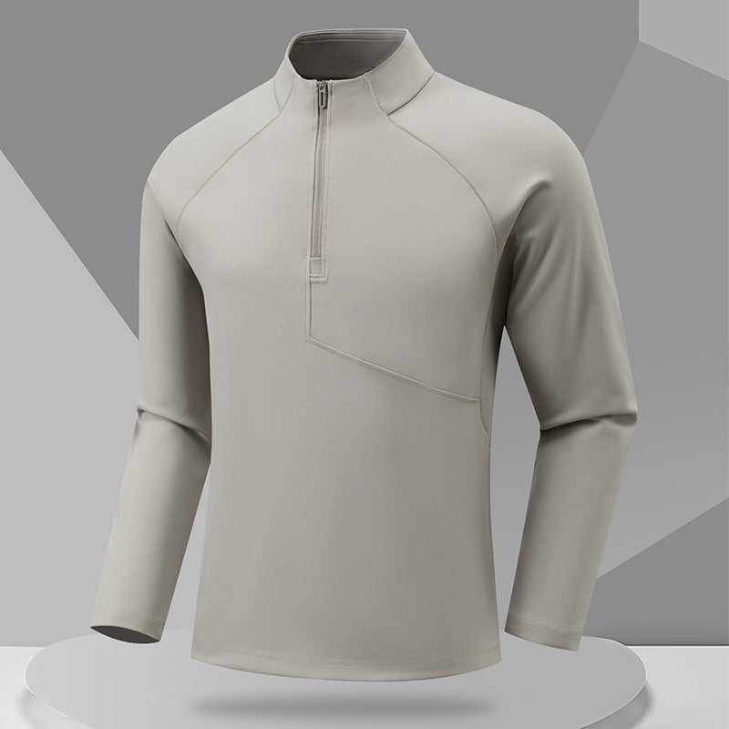 Herren Sportliches Langarmshirt mit Stehkragen Echo Archiv