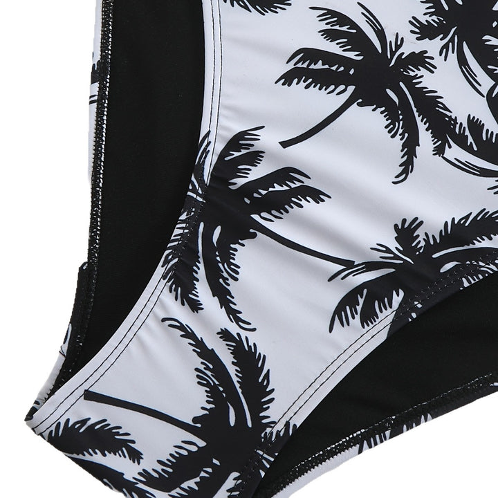 Damen Tankini-Set mit floralem Palmendruck Echo Archiv