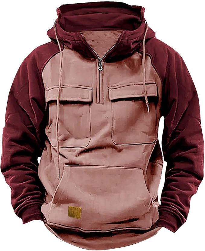 Herren Sportlicher Baumwoll-Hoodie mit Kapuze und praktischen Taschen Echoarchiv