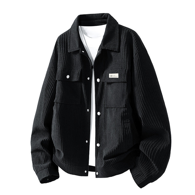 Herren elegante Utility-Jacke aus Cord Echo Archive