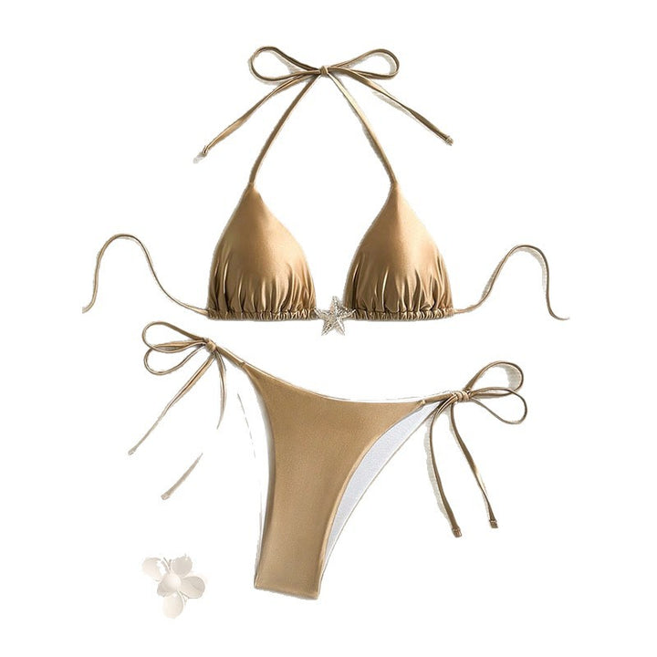 Damen Triangel-Bikini mit eleganter Schnürung Echo Archiv