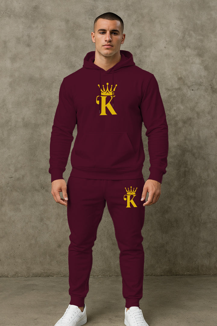 Herren bequemer Hoodie und Jogginghose Set Echoarchiv