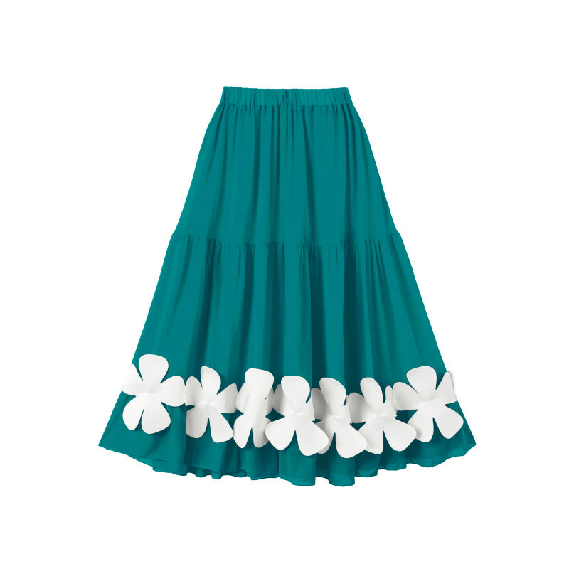 Damen Eleganter Einteiler Badeanzug mit floralem 3D-Design Echo Archiv