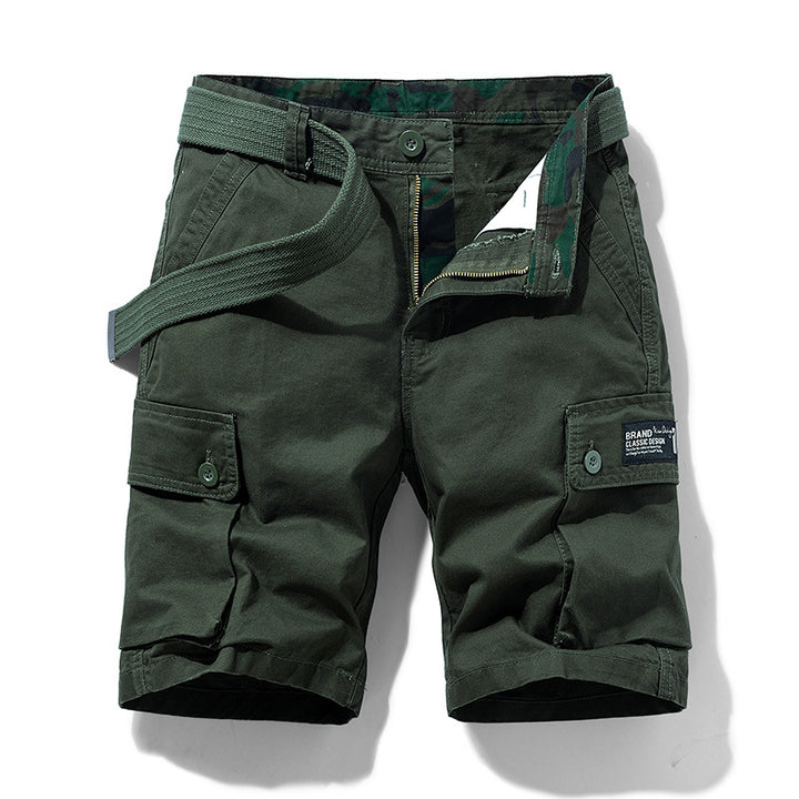 Herren Komfortable Cargoshorts mit mehreren praktischen Taschen und stabiler Gürtelschlaufe Echoarchiv