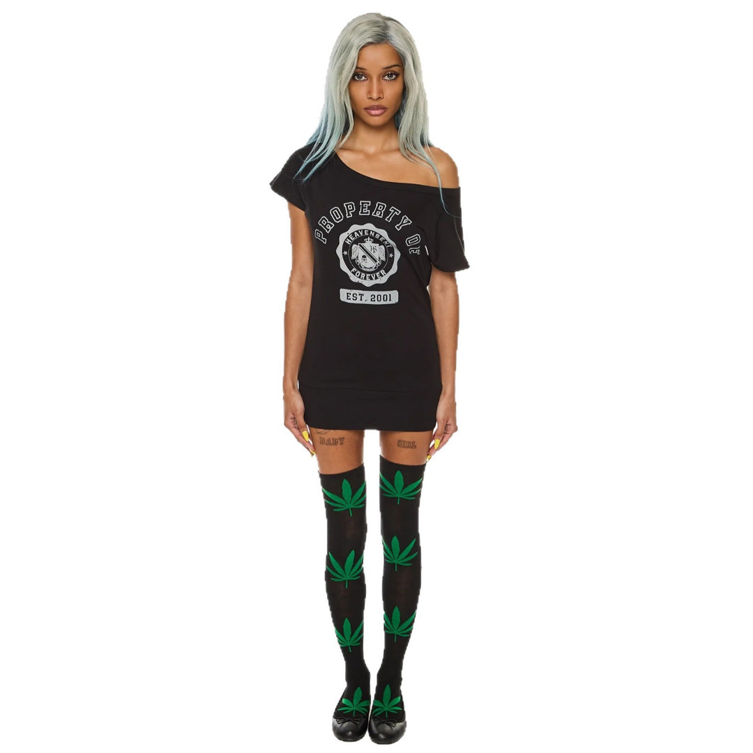 Damen T-Shirt mit dekorativem Grafikdruck Echo Archiv