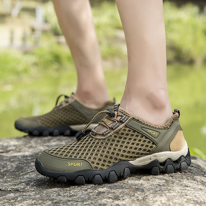 Herren Atmungsaktive Outdoor-Sneaker mit Anti-Rutsch-Sohle Echoarchiv