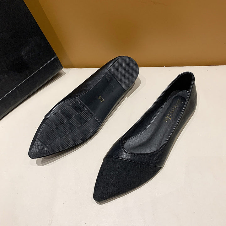Damen nan spitze Schlupfhalbschuhe im Materialmix mit ergonomischem Komfortfußbett und flexibler Profillaufsohle Echo Archiv