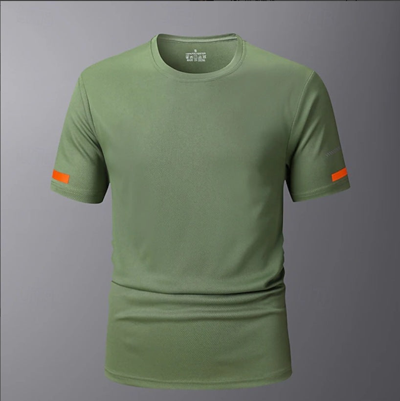 Herren Funktions-Shirt mit atmungsaktivem Material und reflektierendem Detail Echoarchiv