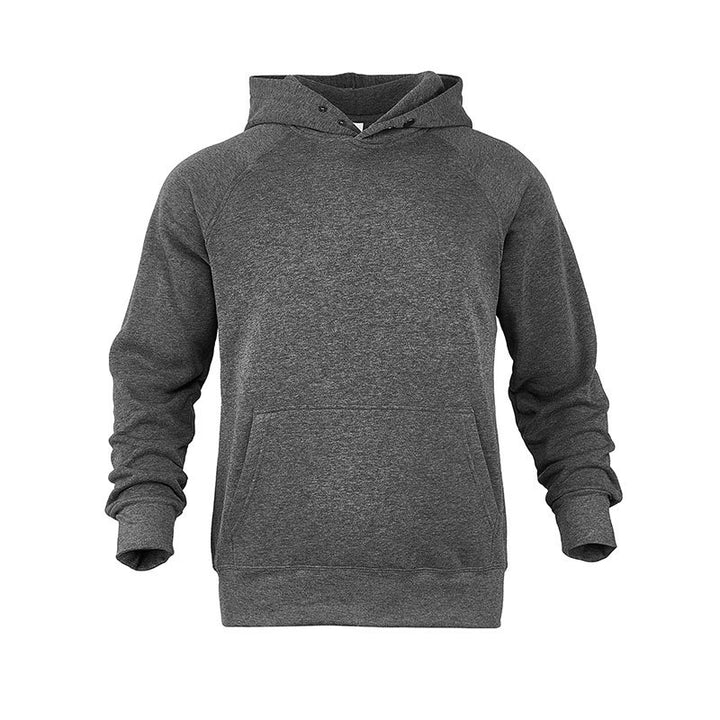 Herren nan Sweatstoff Kapuzenpullover mit Raglanärmeln, Kängurutasche und verstärktem Saum Echo Archiv