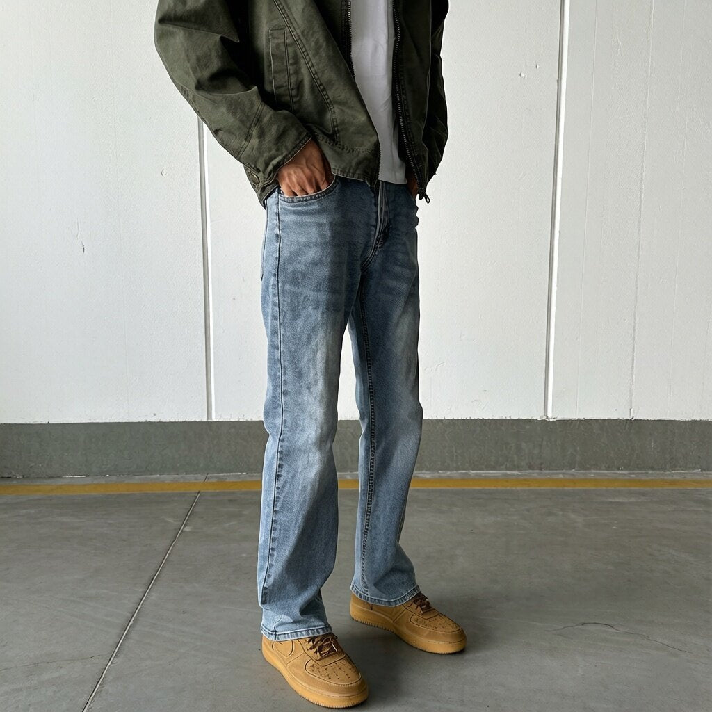 Herren Klassische Jeanshose Echoarchiv