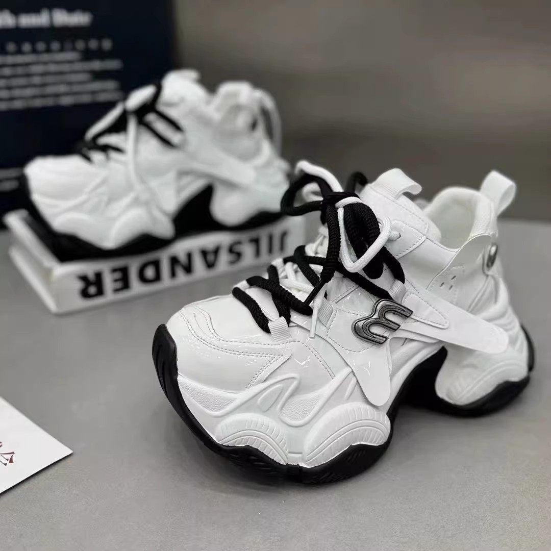 Damen Trendige Chunky Sneakers mit atmungsaktiver Mesh-Oberfläche und innovativer Dämpfung Echo Archiv