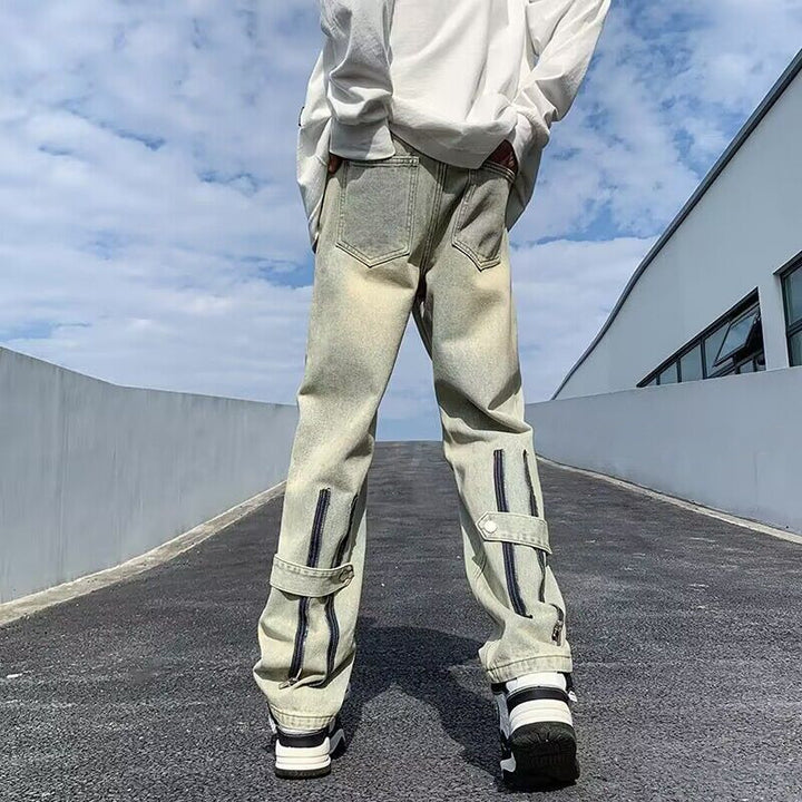 Herren Lässige Baggy Jeans mit innovativem Design Echoarchiv