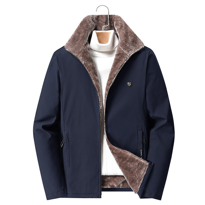 Herren modische Winterjacke mit abnehmbarem Innenfutter Echoarchiv