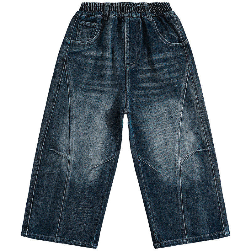 Unisex weit geschnittene Denim-Hose mit lässiger Passform Echo Archiv