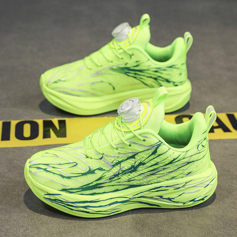 Unisex auffällige Plateau-Sneaker mit Schnelljustier-System und skulpturierter Wellenlaufsohle – Norré