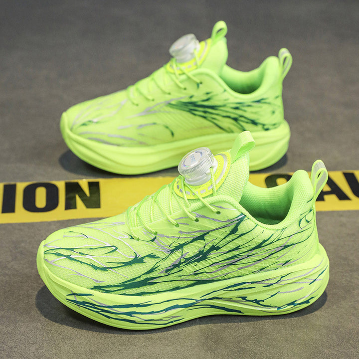 Unisex auffällige Plateau-Sneaker mit Schnelljustier-System und skulpturierter Wellenlaufsohle – Norré