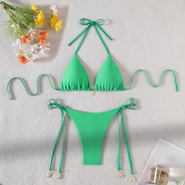 Damen Bikini mit strukturierter Oberfläche Echo Archiv