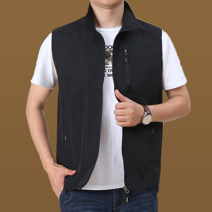Herren Multifunktionale Outdoor-Weste Echo Archiv