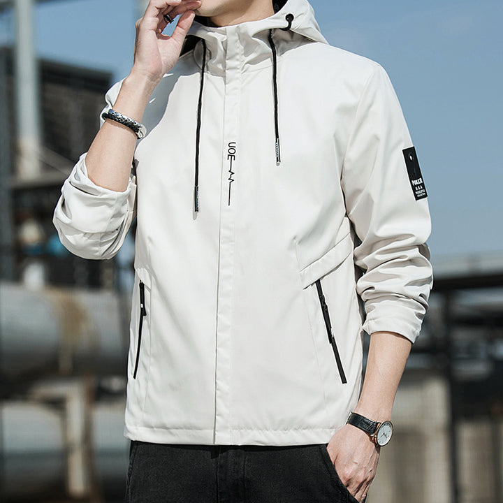 Herren technische Windjacke Echo Archiv
