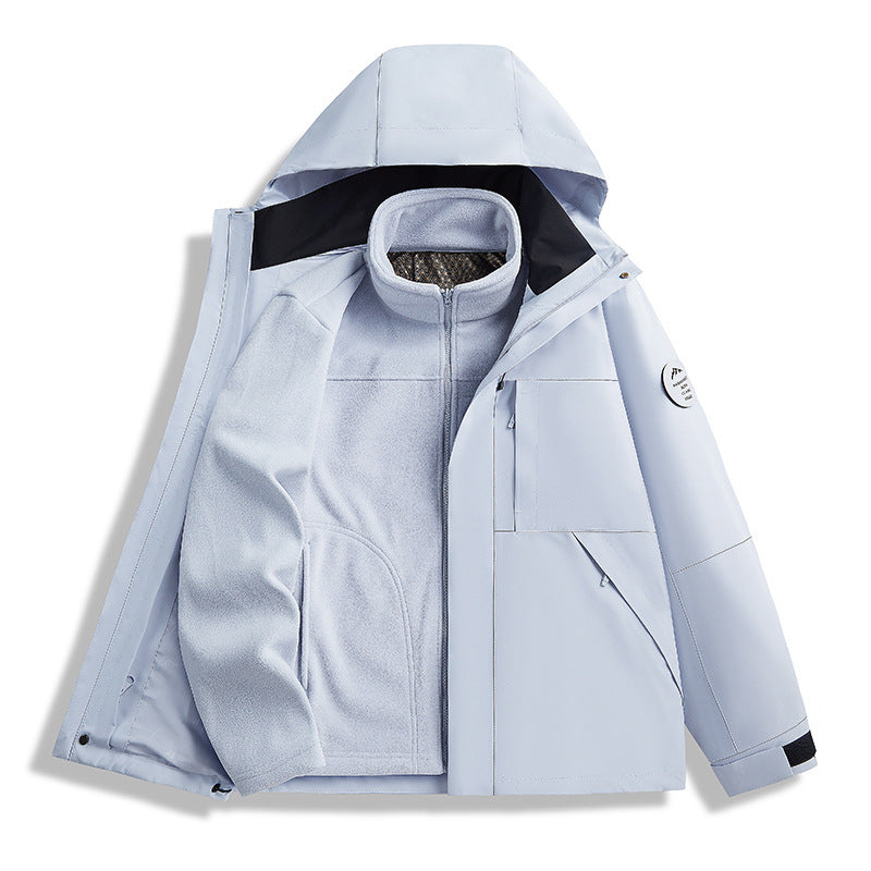 Herren Wasserfeste Outdoorjacke Echo Archiv