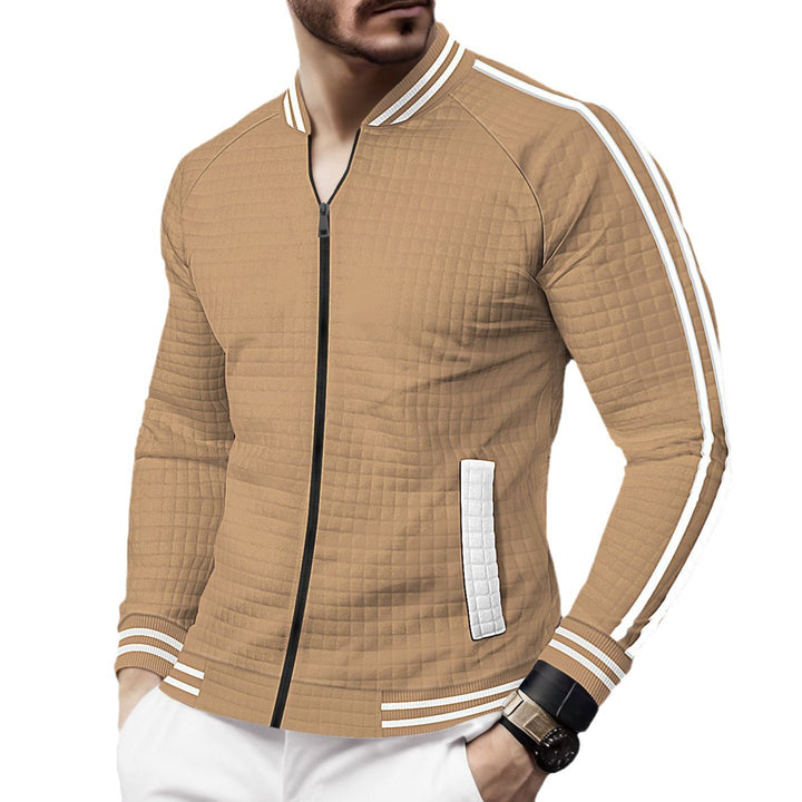 Herren Steppjacke mit sportlichen Streifen Echoarchiv