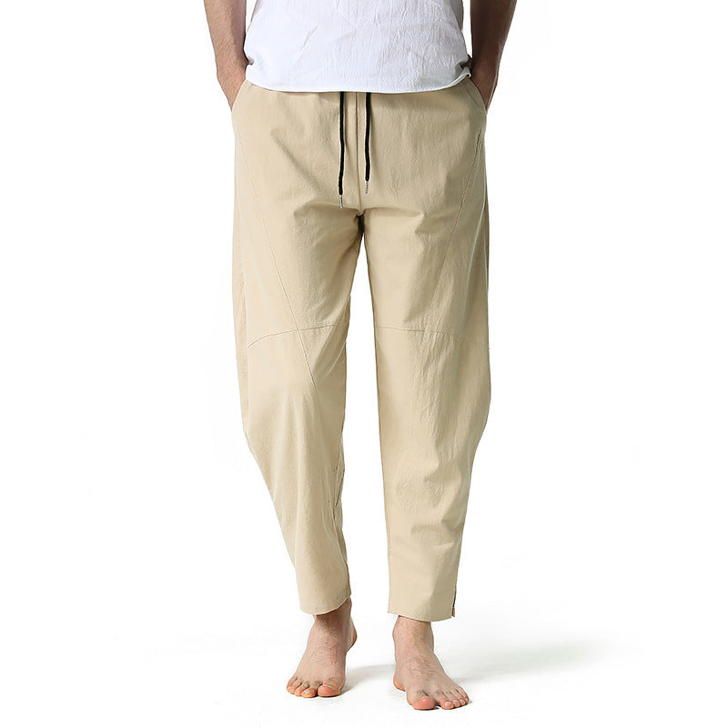 Herren moderne Freizeit-Hose mit elastischem Bund und praktischen Seitentaschen Echoarchiv