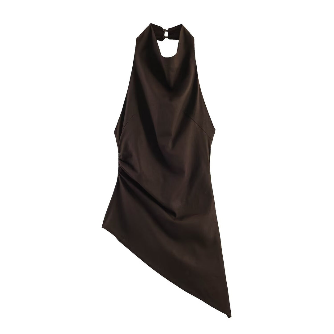 Damen asymmetrisches Kleid mit hochwertigem Material Echo Archiv