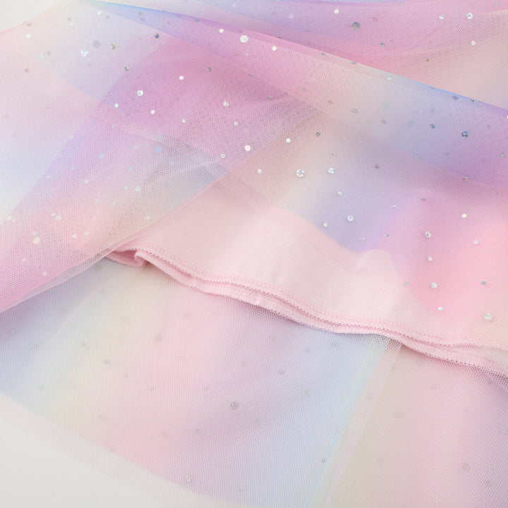 Mädchen Hochwertiges Tüllkleid mit Einhorn-Applikation Echo Archiv