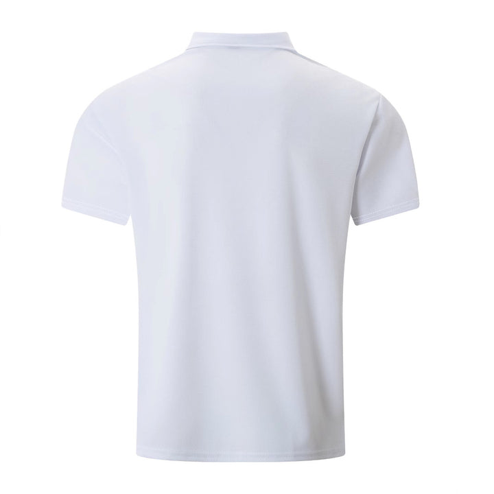 Herren Poloshirt mit modischem Druckdesign Echoarchiv