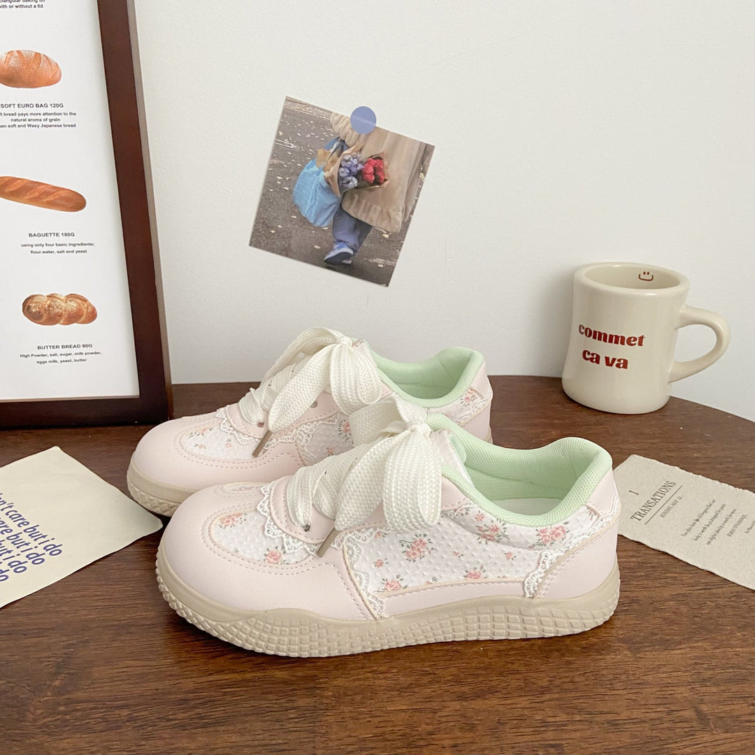 Damen Sneaker mit floralen Applikationen Echo Archiv
