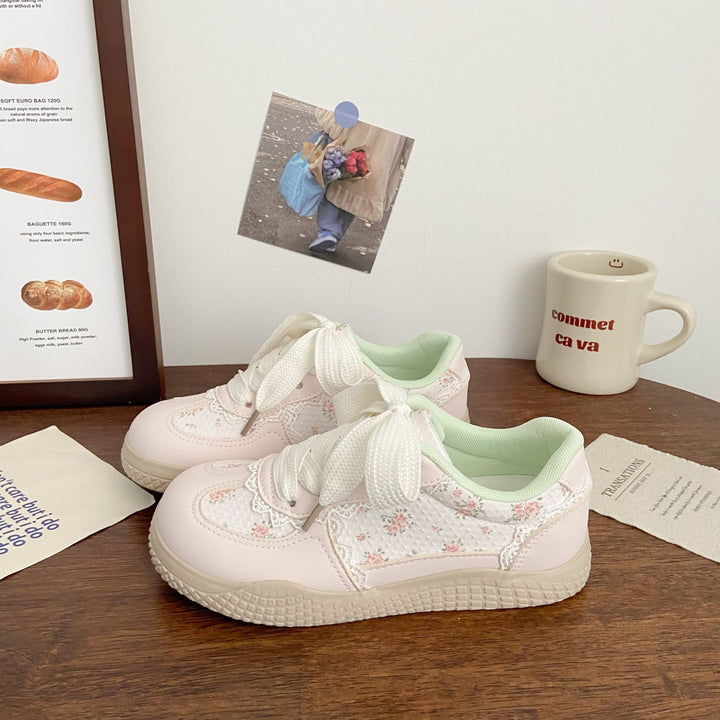 Damen Sneaker mit floralen Applikationen Echo Archiv