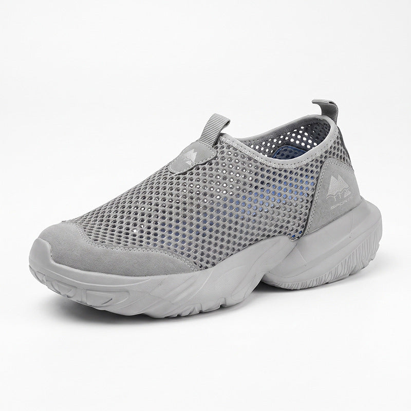 Unisex Atmungsaktive Mesh-Slipper mit gedämpfter Profilsohle Echoarchiv